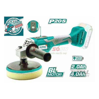 Máy đánh bóng 150mm pin 20V TOTAL TAPLI2001