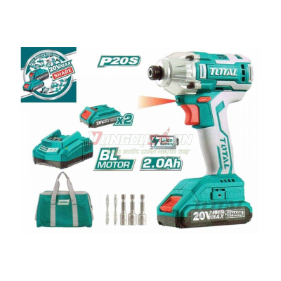 Máy vặn vít pin 20V Total TIRLI2002