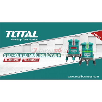 Máy cân mực lazer tia xanh 20m Total TLL305205