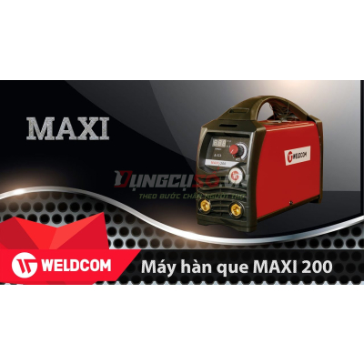 Máy hàn que điện tử Weldcom Maxi 200