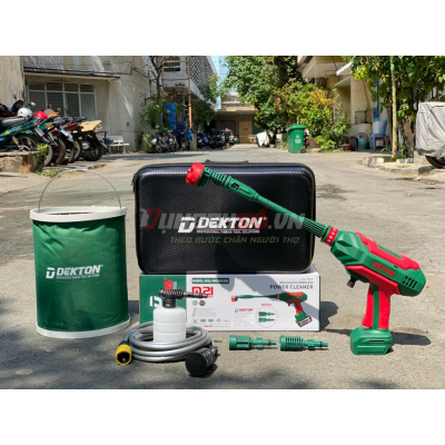 Máy rửa xe dùng pin Dekton SRX1401BL (Chưa Pin Sạc)