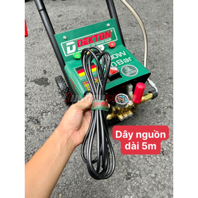 Máy xịt rửa chỉnh áp 3000W Dekton DK-CWR3000A (Kèm phụ kiện)